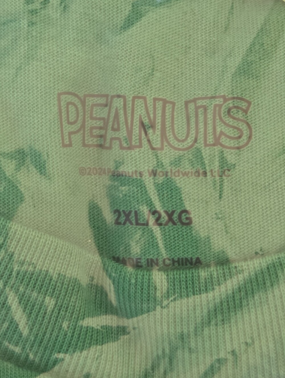 Peanuts Snoopy Loungewear XXL Holiday Pajama Set Men's 2XL - Picture 3 of 6